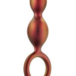 Anal Adventures Matrix Duo Loop Silicone Plug - Copper