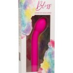 Bliss Liquid Silicone Rechargeable Tulip Vibe - Pink