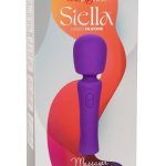 Stella Liquid Silicone Massager Rechargeable Vibrator - Purple