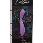 Contour Demi Rechargeable Silicone Vibrator - Purple