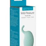 ME YOU US Wild Pleasure Trunk Vibe Rechargeable Silicone Stimulator - Teal