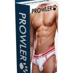 Prowler White/Red Open Brief - Large