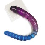 Shades Gradient Jelly Double Dong - Blue/Violet