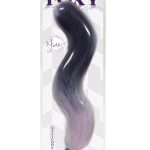 Foxy Silicone Fox Tail Butt Plug - Purple