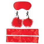 Sex andamp; Mischief Amor Bondage Beginner Kit - Red/Black