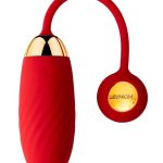 Svakom Ella Neo Silicone Interactive Bullet Vibrator - Red/Gold