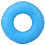 Rock Solid Lifesaver Glow in the Dark Silicone Cock Ring - Blue