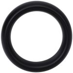Rock Solid The Silicone Collar Cock Ring - Large - Black