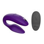 We-Vibe Sync Rechargeable Silicone Couples Vibrator with Remote Control - Purple