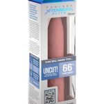 Fantasy X-Tensions Elite Silicone Uncut Extension Sleeve 7in - Vanilla