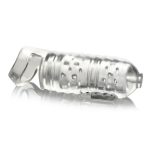 LoveBotz Milker TPE Masturbator with Ball Strap - Clear