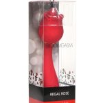 Bloomgasm Regal Rose Licking Rose Silicone Clitoral Vibrator - Red