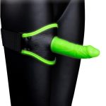 Ouch! Thigh Strap-On Glow in the Dark - Green