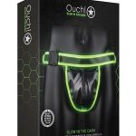 Ouch! Buckle Jock Strap Glow in the Dark - Large/XLarge - Green