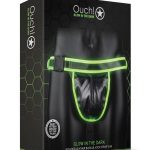 Ouch! Buckle Jock Strap Glow in the Dark - Small/Medium - Green