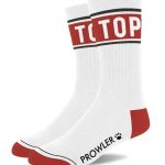 Prowler Top Socks - White/Red