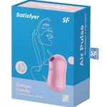 Satisfyer Cotton Candy Rechargeable Silicone Clitoral Stimulator - Lilac