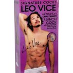 Signature Cocks Leo Vibe Dildo 7.5in - Caramel