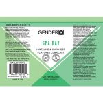 Gender x Spa Day Water Based Flavored Lubricant 2oz - Mint