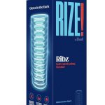 Rize Ribz Self Lubricating Stroker Dual End Masturbator - Clear