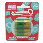 Screaming O Batteries 4LR44 Button Battery