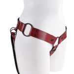 Saffron Monte Strap-On Harness - Red/Black