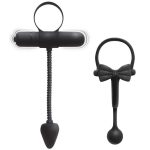 Enhancer Silicone Cock Rings (2 Pack) - Black