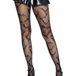 Leg Avenue Bar Net Tights - O/S - Black