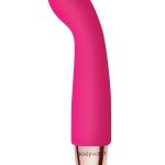 Bodywand Mini Vibes Tap Rechargeable Silicone Clitoral Stimulator- Pink