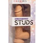 Silicone Studs Dual Density with Suction Cup Base 5in - Vanilla