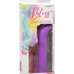 Bliss Liquid Silicone Rechargeable Mini G Vibrator - Purple