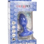 Cheeky Gems Rechargeable Silicone Vibrating Probe - Medium - Blue