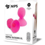 Size Up Silicone Nipple Suckers - XLarge - Pink