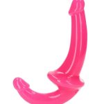 RealRock Strapless Strap-On Glow in the Dark Dildo 6in - Pink