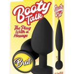 The 9`s - Booty Talk Silicone Butt Plug Brat - Black