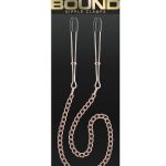 Bound Nipple Clamps DC3 - Rose Gold