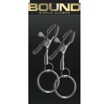 Bound Nipple Clamps C2 - Gunmetal Gray