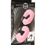 Master Series Cuffed in Fur Furry Handcuffs - Pink