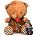 Master Series Gagged Plush Teddy Bear - Brown