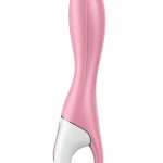Satisfyer Air Pump Vibrator 2 Rechargeable Silicone Vibrator - Pink