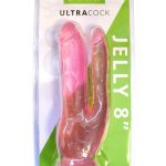 ME YOU US Ultracock Jelly Double Penetrator 8in - Pink