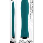 Ultra Wave Rechargeable Silicone Vibrator - Teal