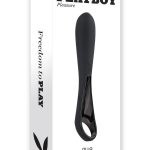 Playboy Olio Rechargeable Silicone Mini Vibrator - Black