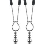 Selopa Beaded Nipple Clamps - Silver