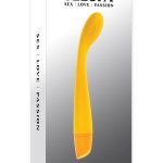 Selopa Lemon Squeeze Rechargeable Silicone G-Spot Vibrator - Yellow