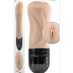 Zero Tolerance Tight Lipped Rechargeable Pussy Masturbator - Vanilla