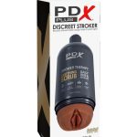 PDX Plus Shower Therapy Soothing Scrub Discreet Stroker - Chocolate