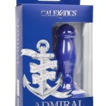 Admiral Liquid Silicone First Mate Rechargeable Anal Probe - Blue