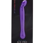 Nu Sensuelle Ace Pro Prostate and G-Spot Rechargeable Silicone Vibrator - Purple