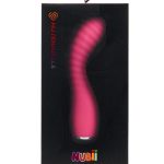 Nu Sensuelle Lola Nubii Flexibile Rechargeable Silicone Warming Vibrator - Pink/Silver